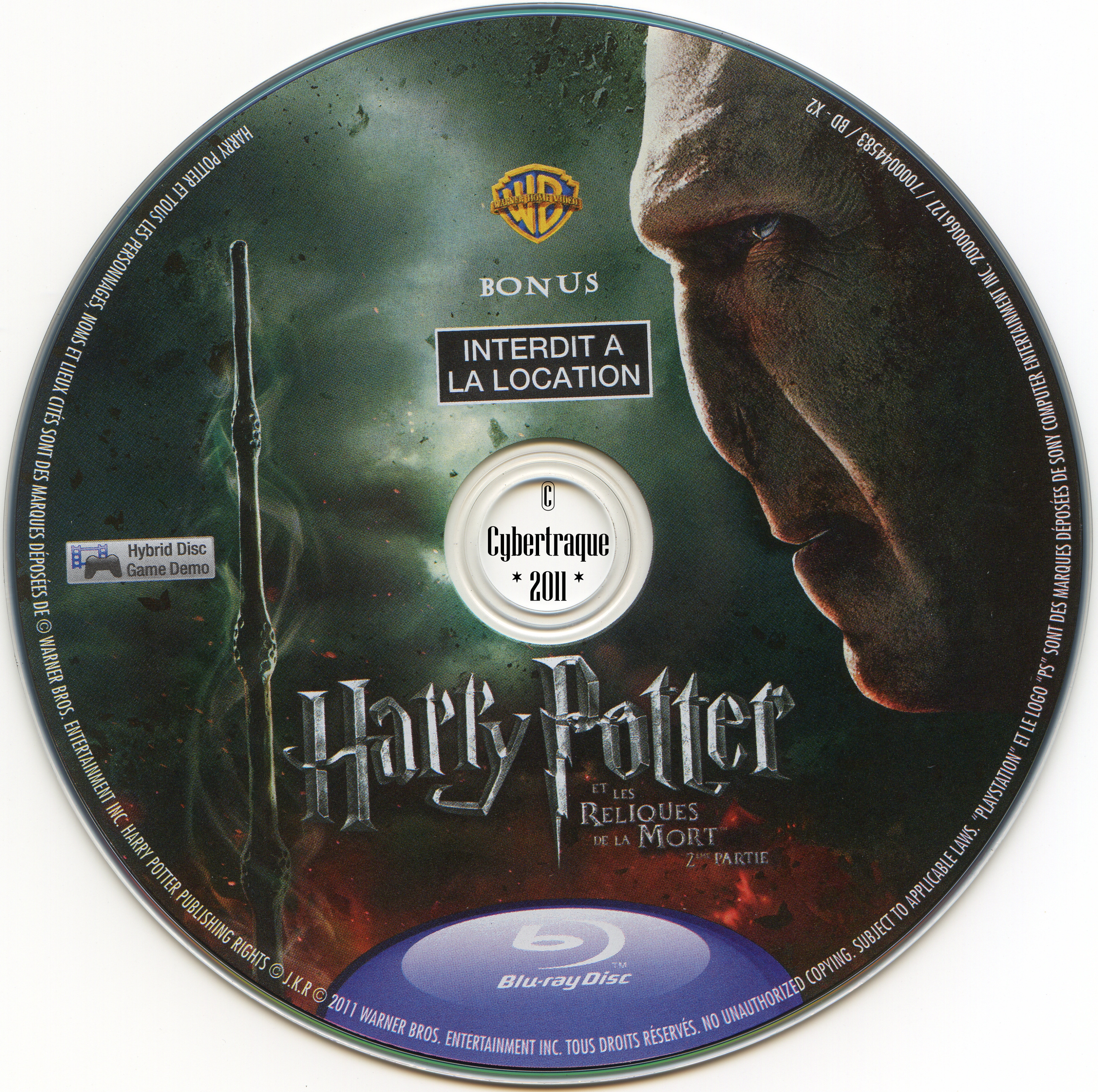 Harry Potter et les reliques de la mort - 2eme partie (BLU-RAY)