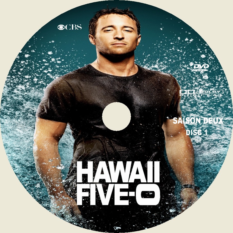 Hawaii Five-O Saison 2 DISC 1 custom