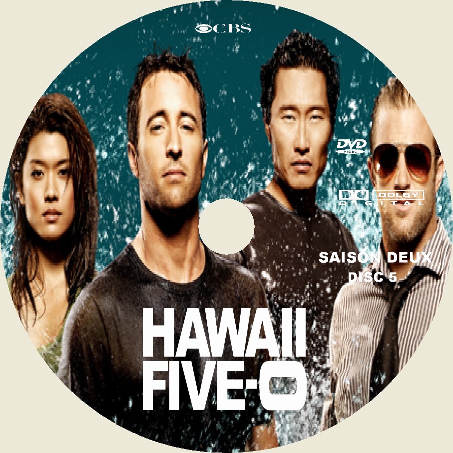 Hawaii Five-O Saison 2 DISC 5 custom