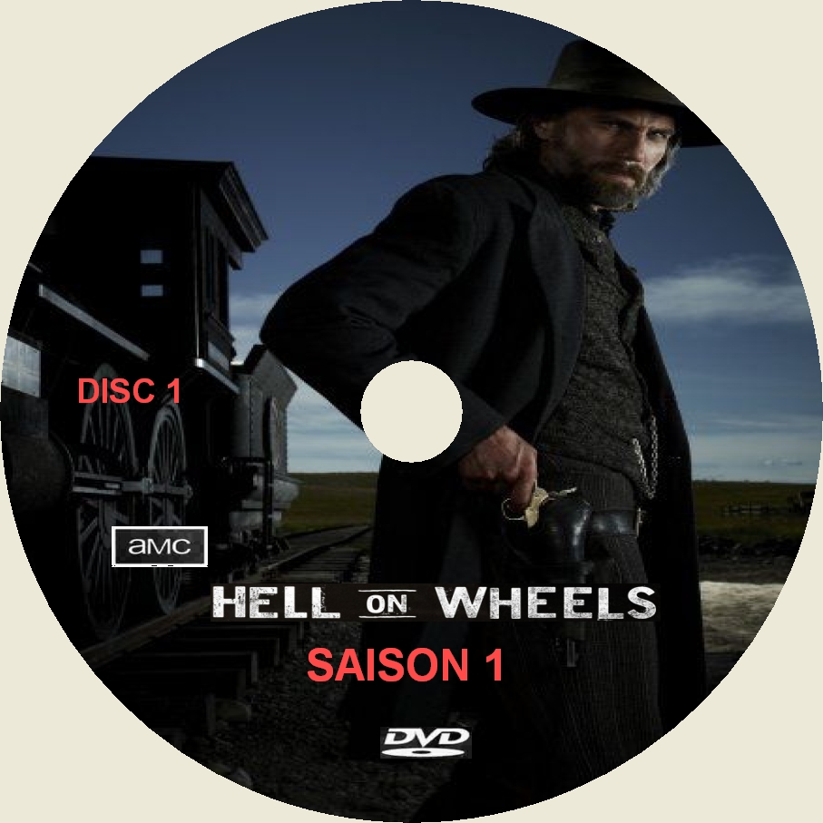 Hell on Wheels saison 1 DISC 1 custom