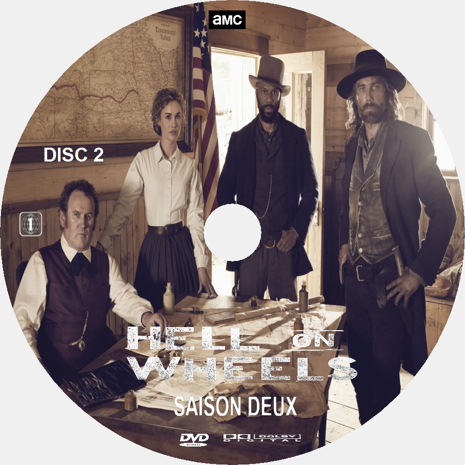 Hell on Wheels saison 2 DISC 2 custom