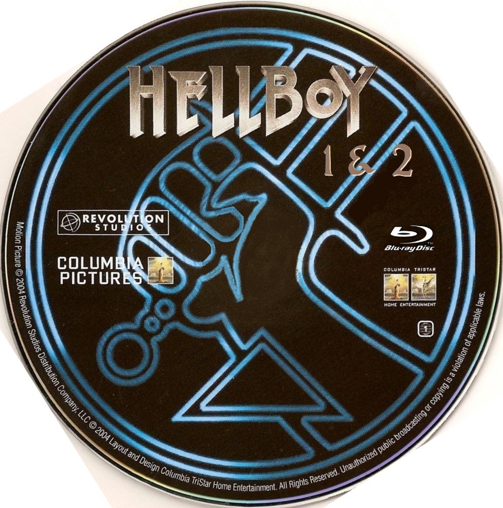 Hellboy 1 & 2 custom (BLU-RAY)