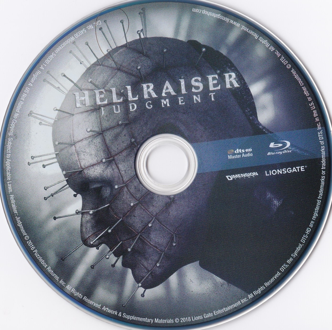 Hellraiser Judgment Zone 1 (BLU-RAY)