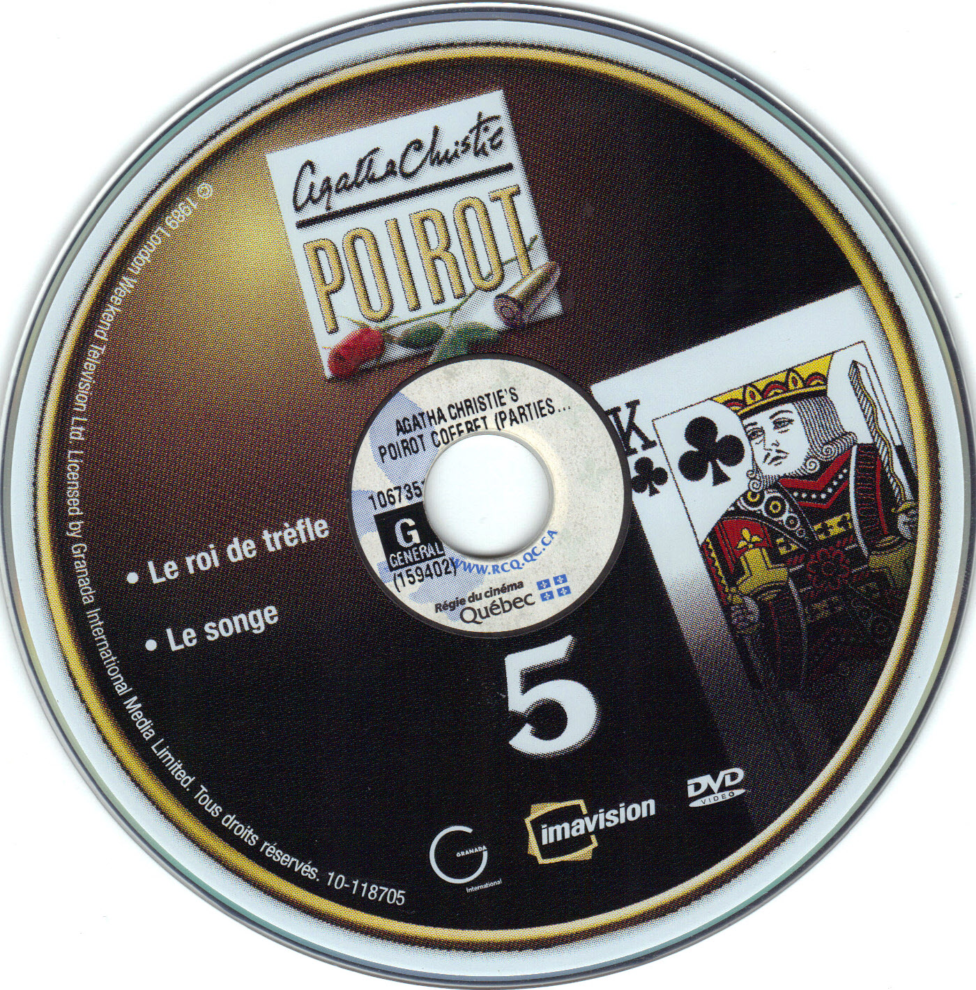 Hercule Poirot Saison 1 DISC 5