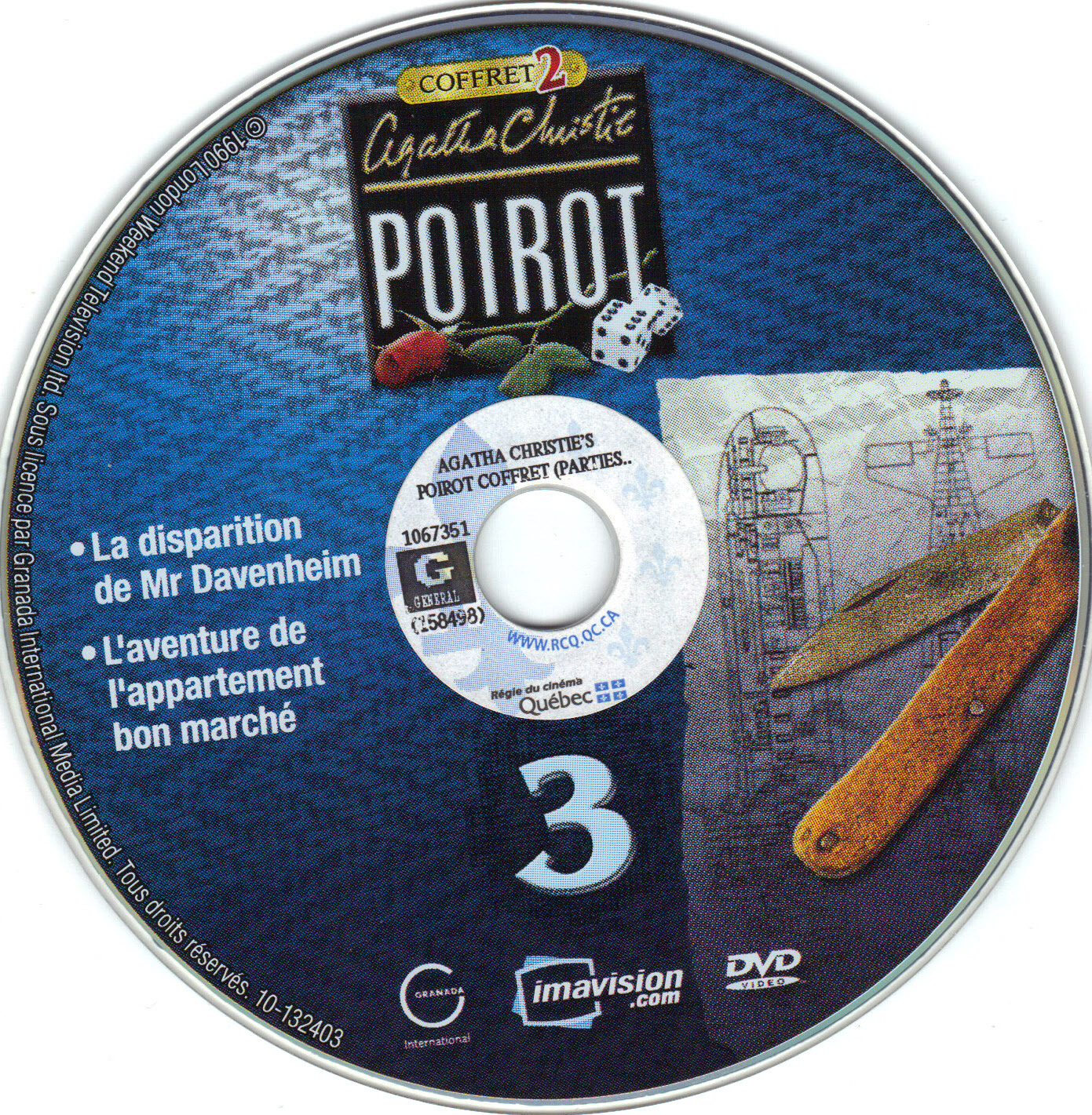 Hercule Poirot Saison 2 DISC 3