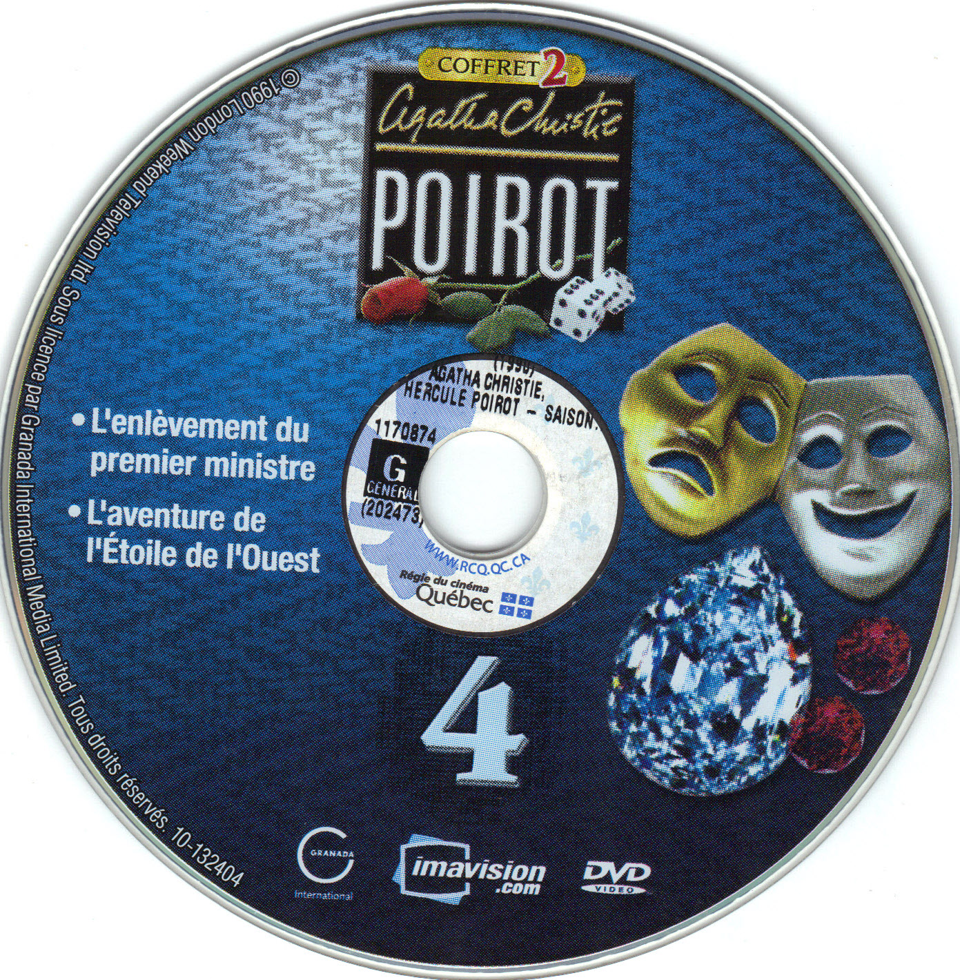 Hercule Poirot Saison 2 DISC 4