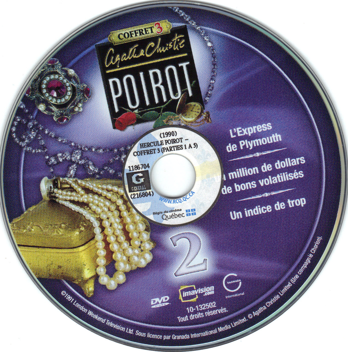 Hercule Poirot Saison 3 DISC 2