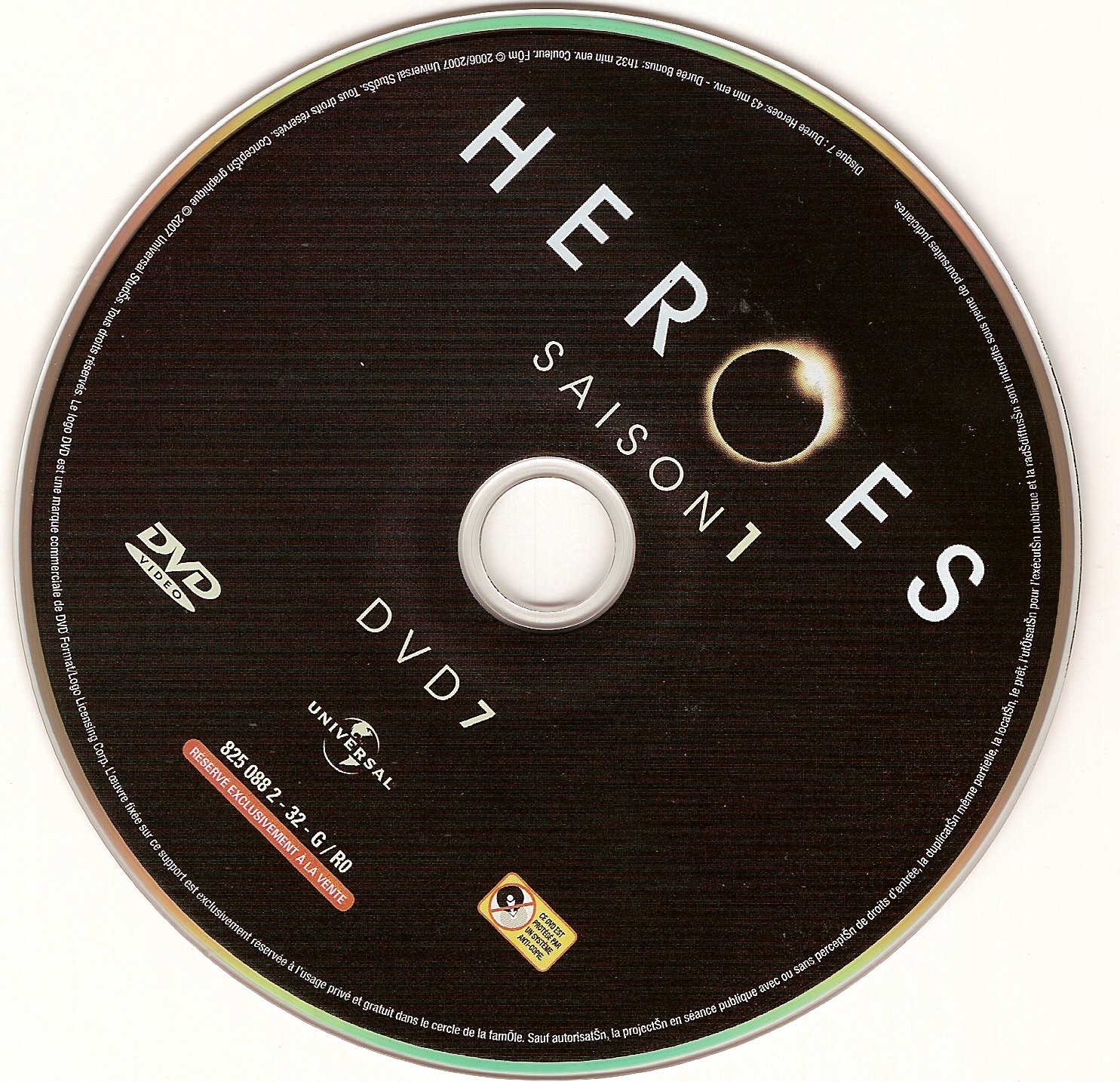 Heroes Saison 1 DISC 7