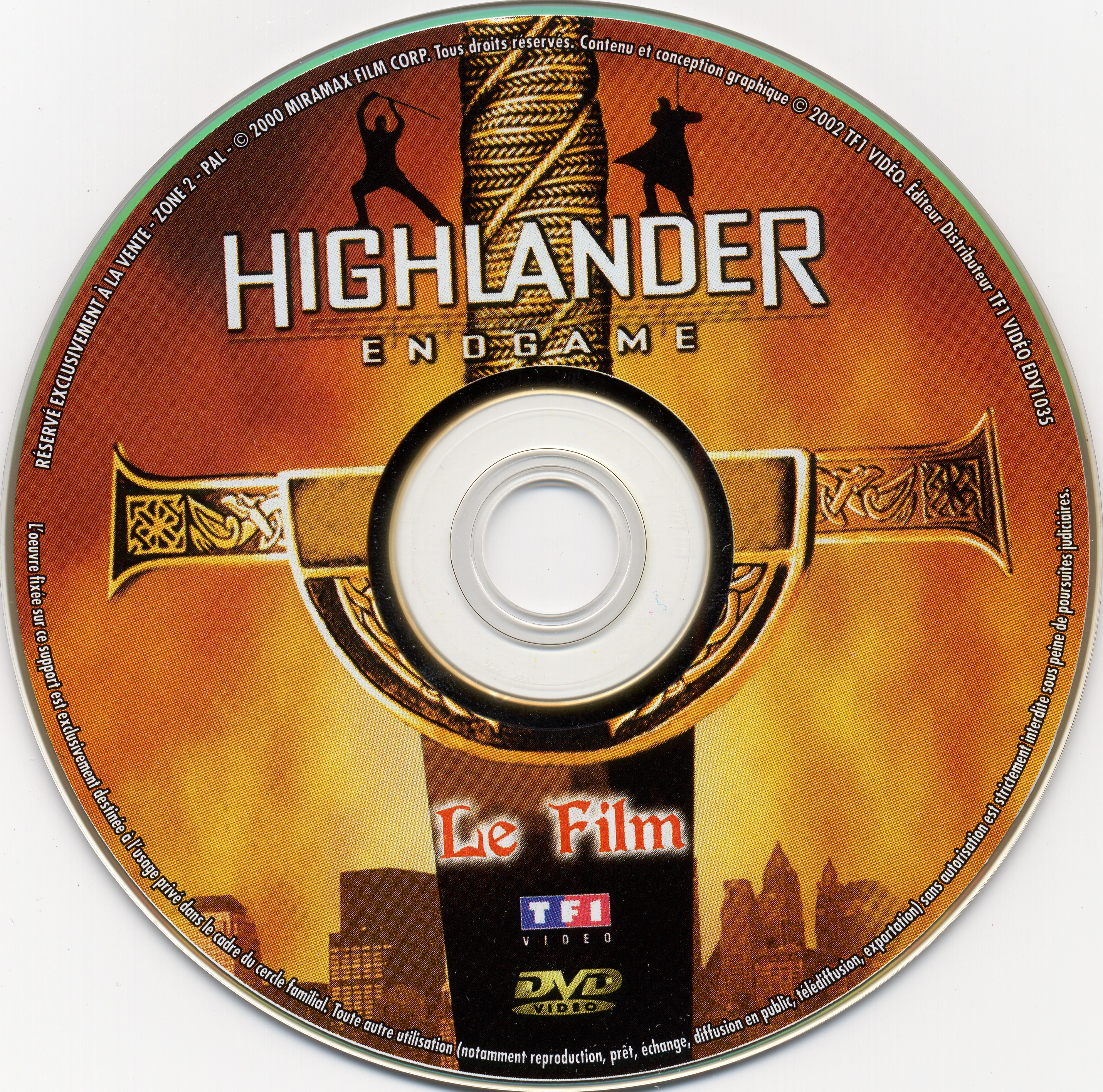 Highlander endgame DISC 1