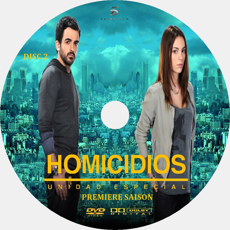 Homicides unit spciale saison 1 DISC 2 custom