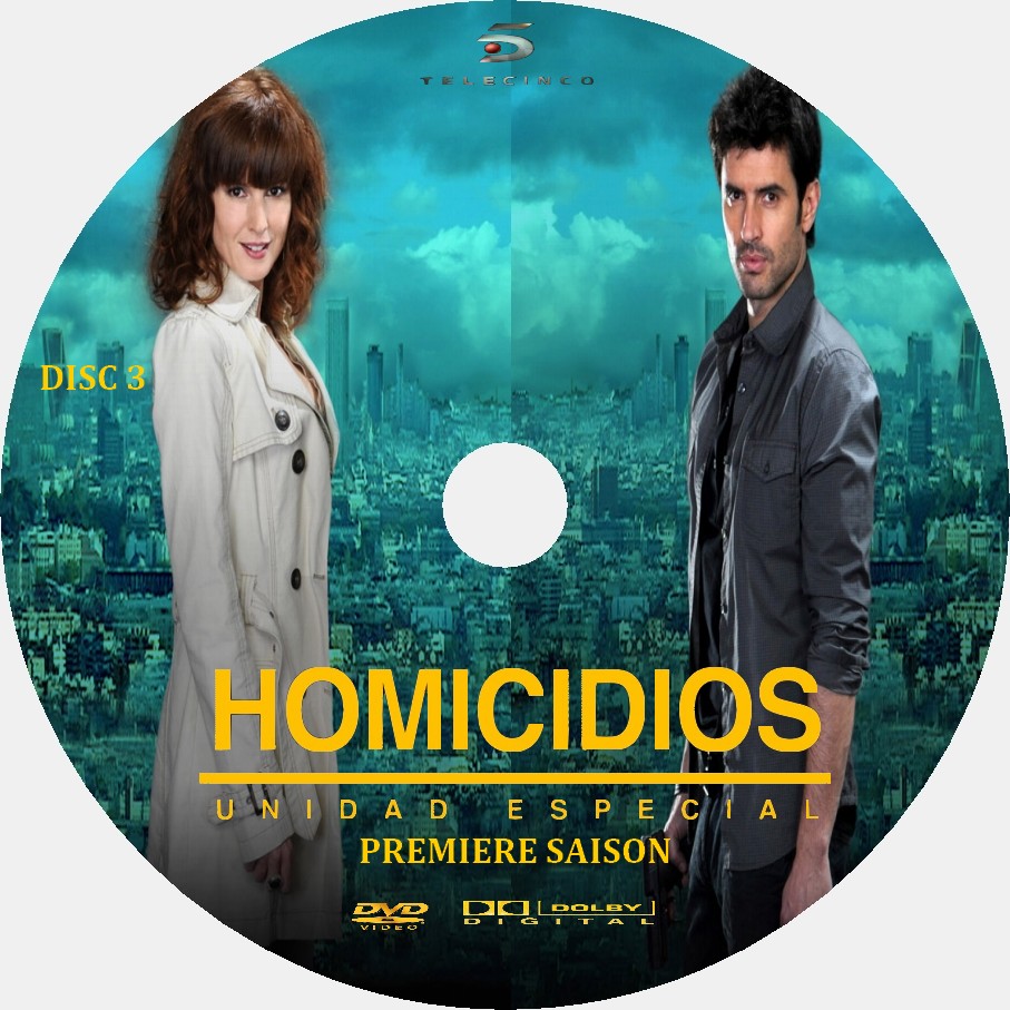 Homicides unit spciale saison 1 DISC 3 custom