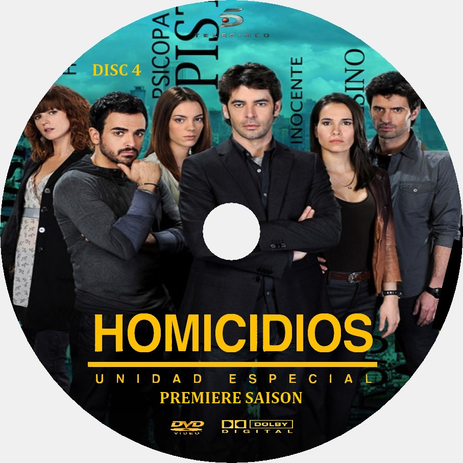 Homicides unit spciale saison 1 DISC 4 custom