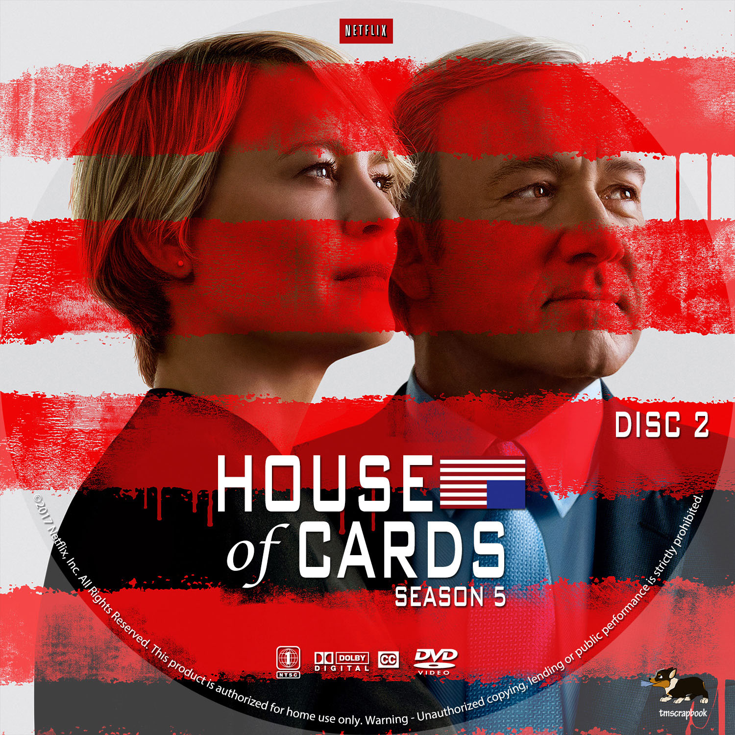 House of Cards Saison 5 DISC 2 custom