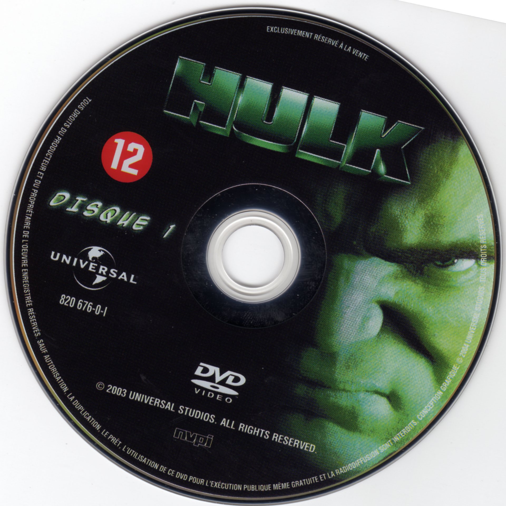 Hulk DISC 1