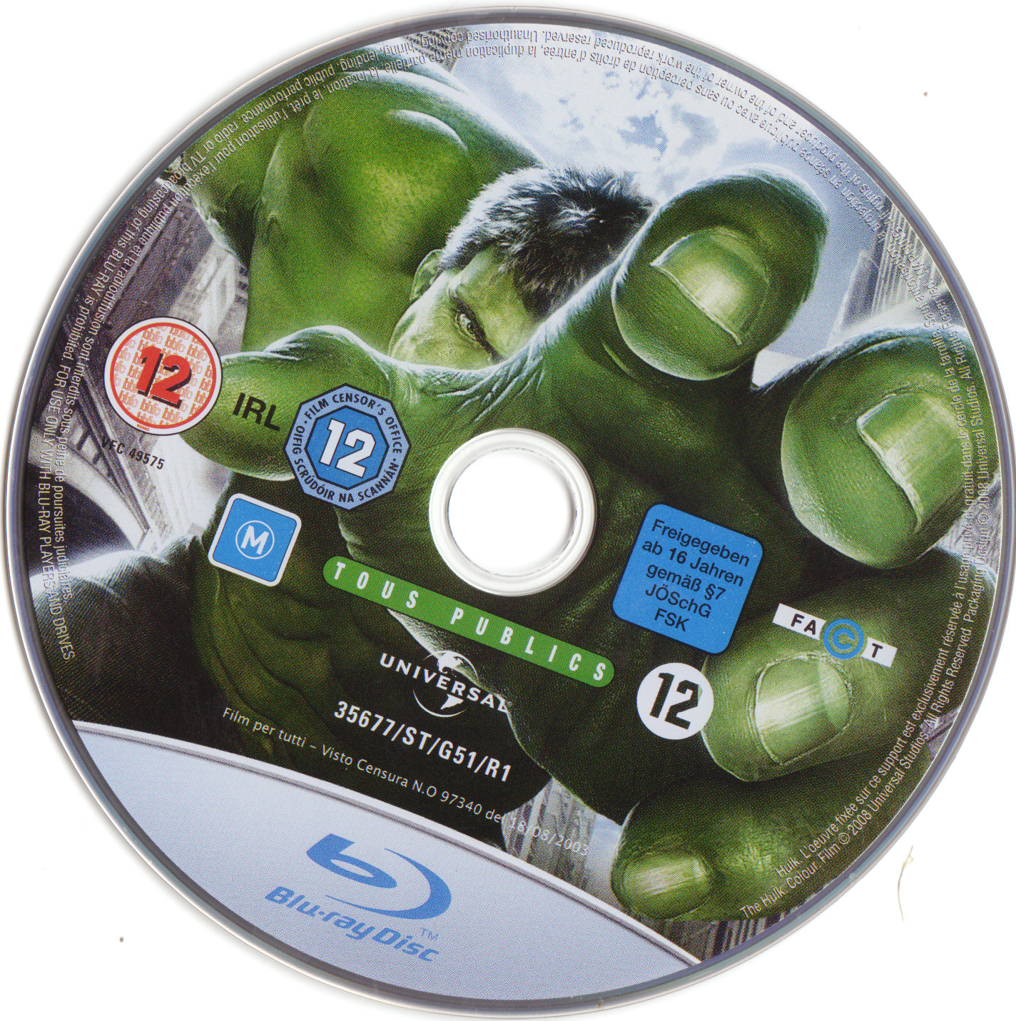 Hulk (BLU-RAY)