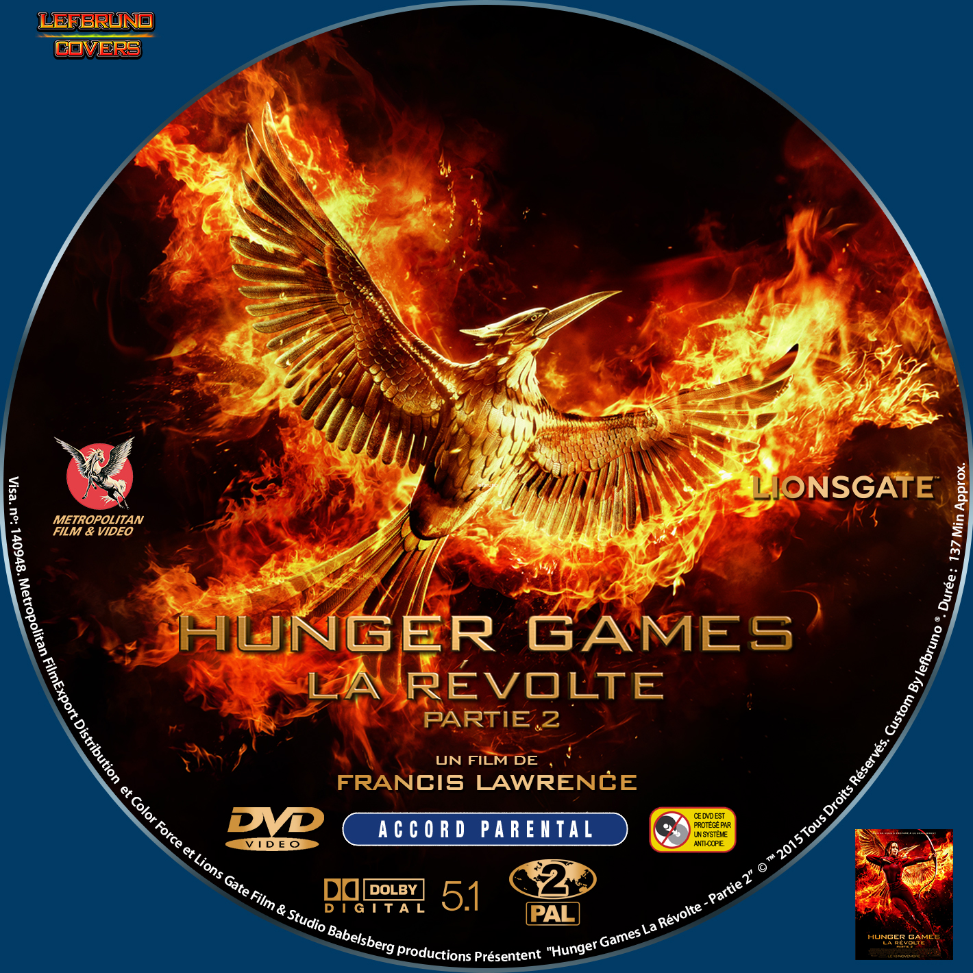 Hunger Games La Rvolte : Partie 2 custom v2