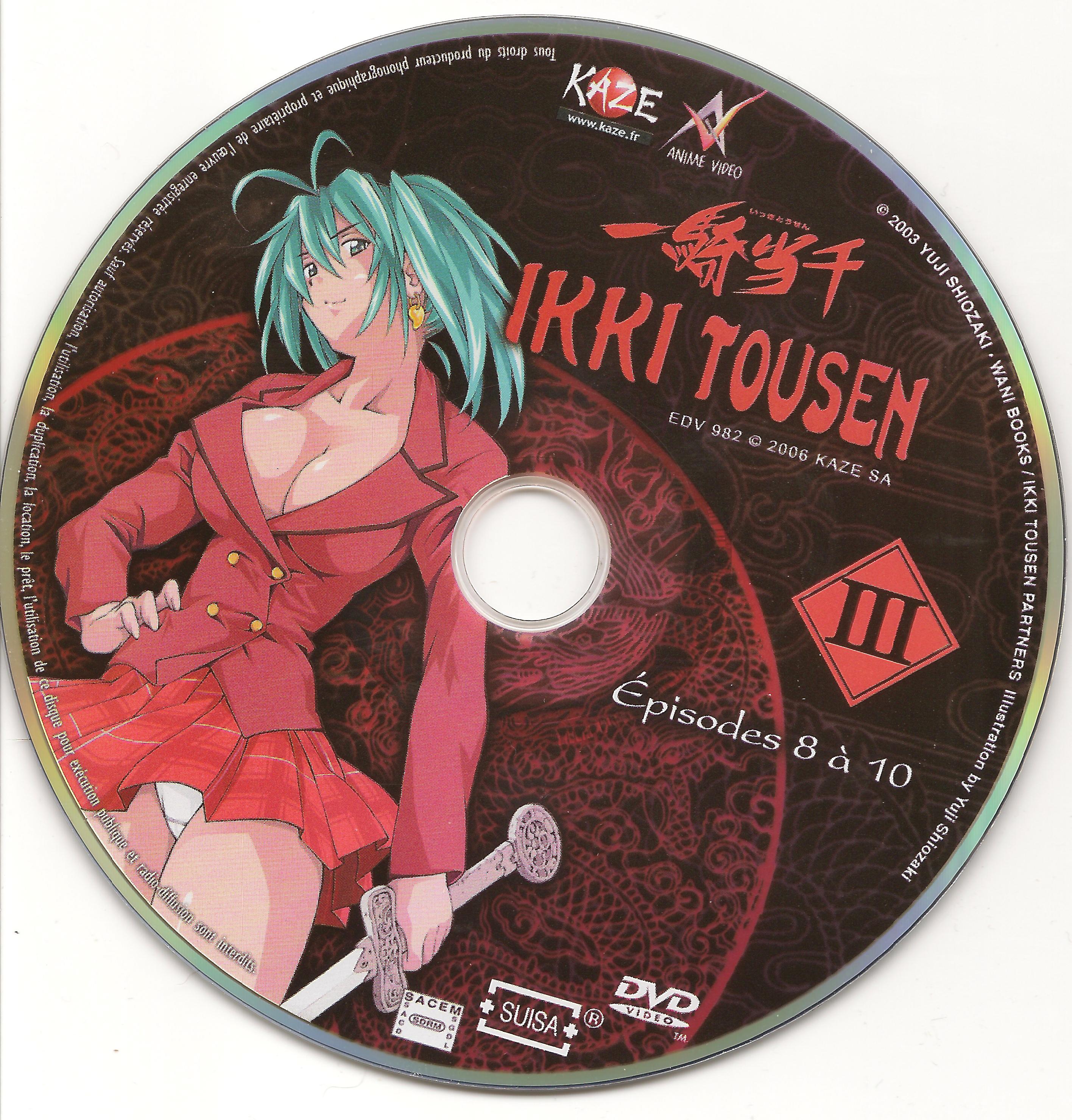 Ikki Tousen vol 03