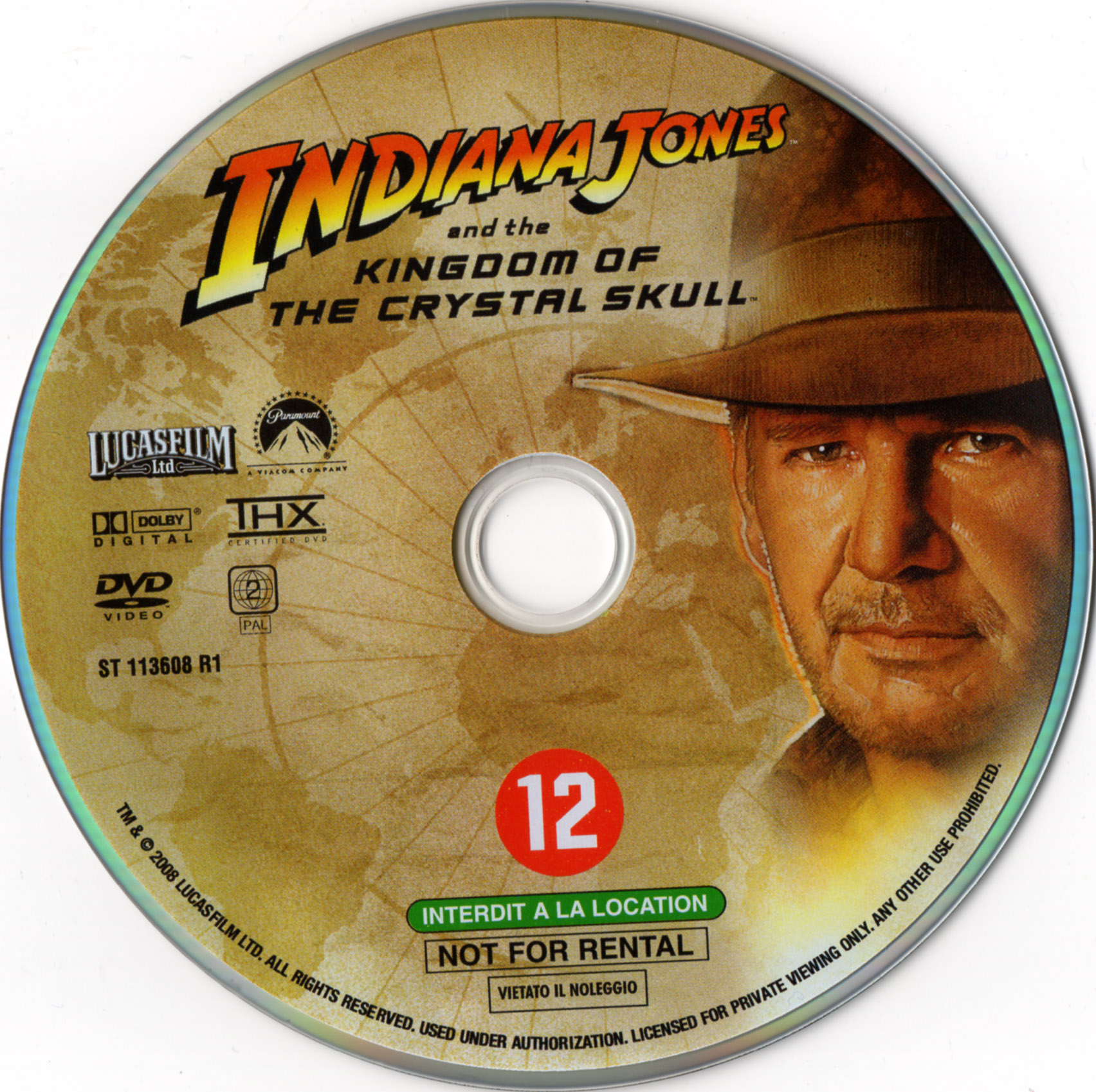 Indiana Jones et le Royaume du crane de cristal DISC 1