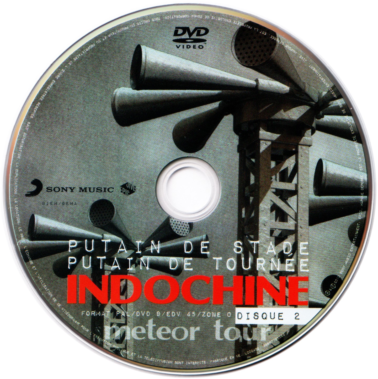 Indochine - Putain de stade DISC 2