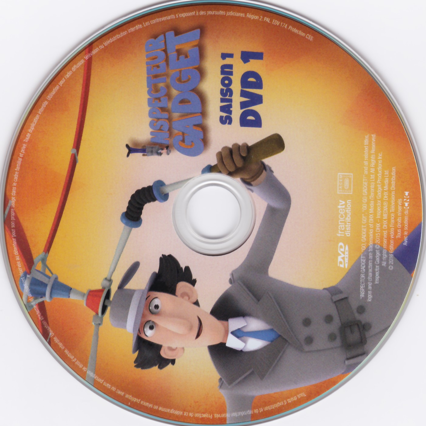 Inspecteur Gadget Saison 1 DISC 1 