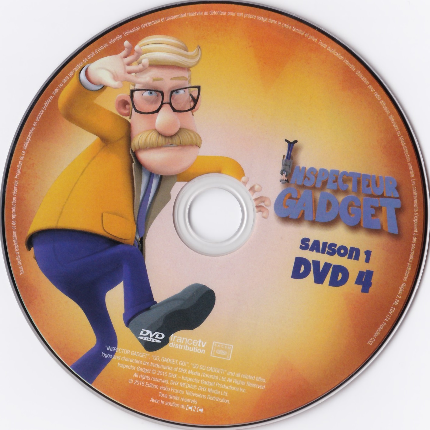 Inspecteur Gadget Saison 1 DISC 4