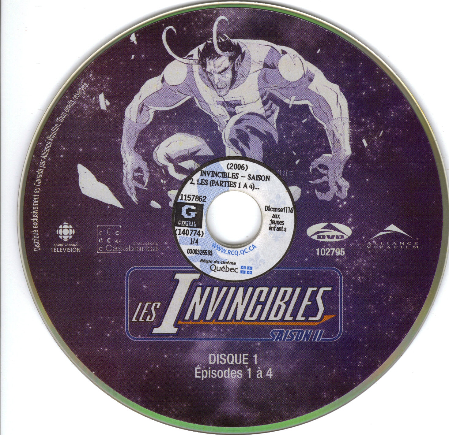 Invincibles Saison 2 DISC 1