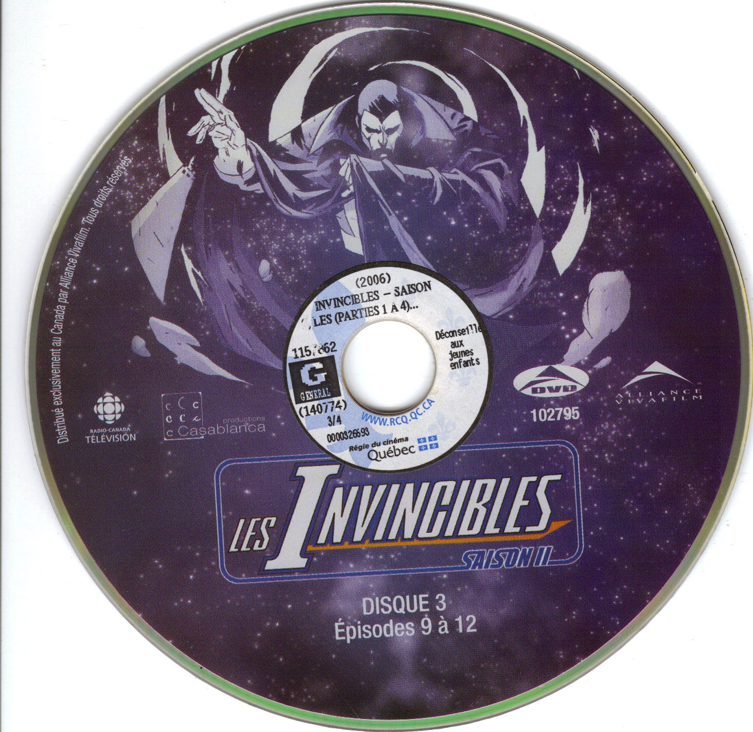 Invincibles Saison 2 DISC 3