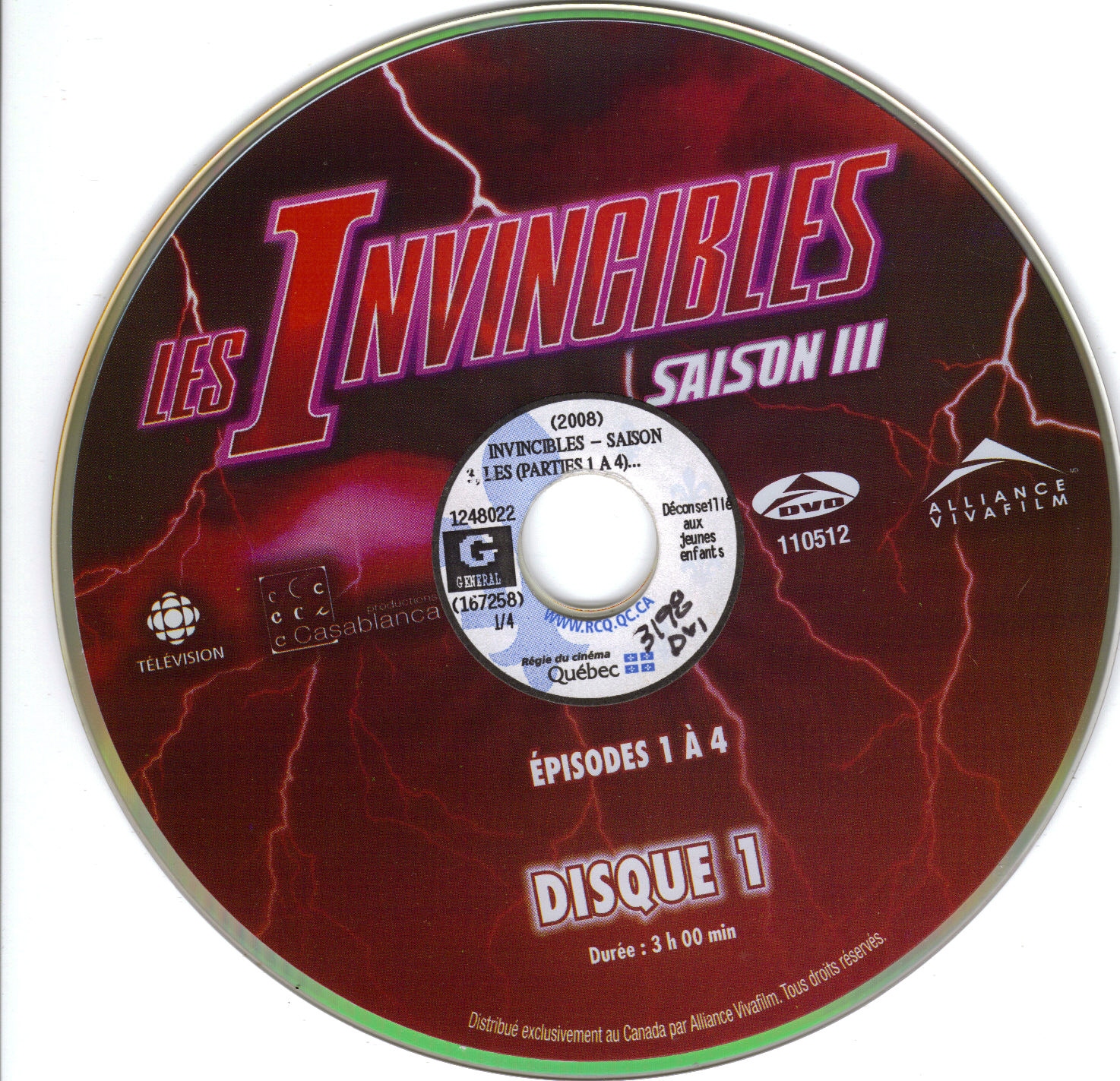 Invincibles Saison 3 DISC 1