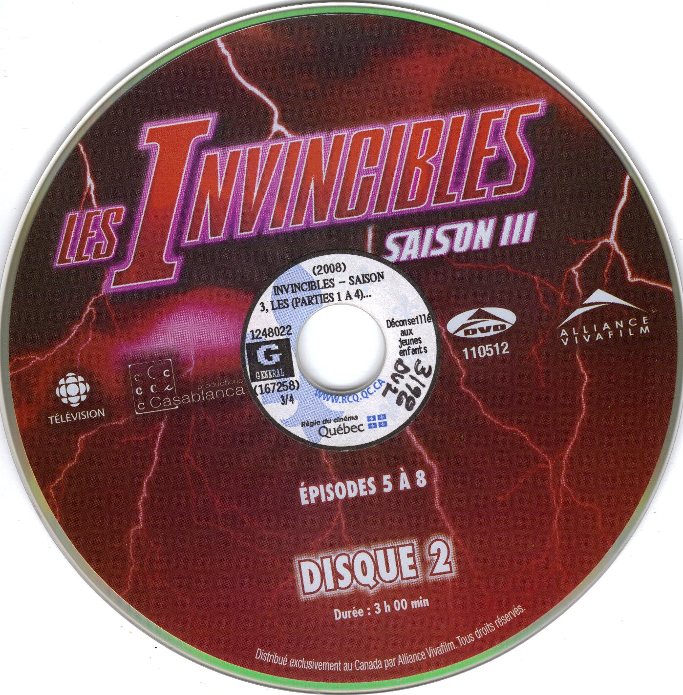 Invincibles Saison 3 DISC 2