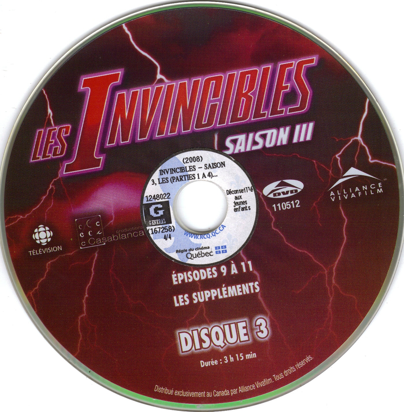 Invincibles Saison 3 DISC 3