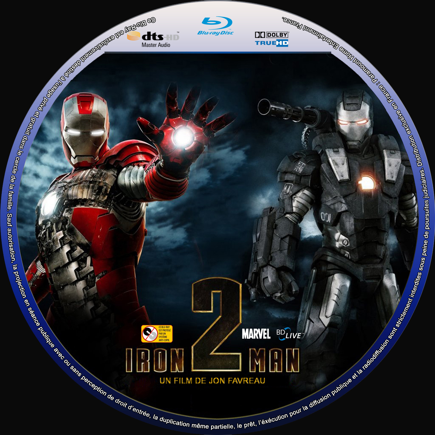 Iron Man 2 custom (BLU-RAY)