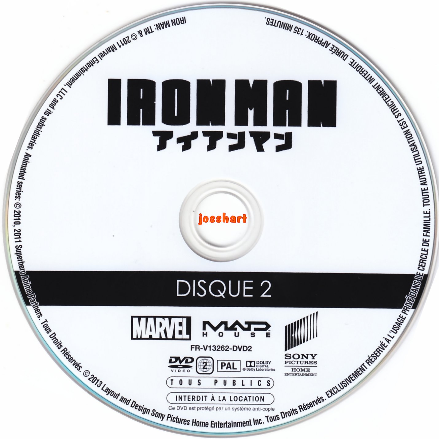 Iron Man la srie anime Disc 2