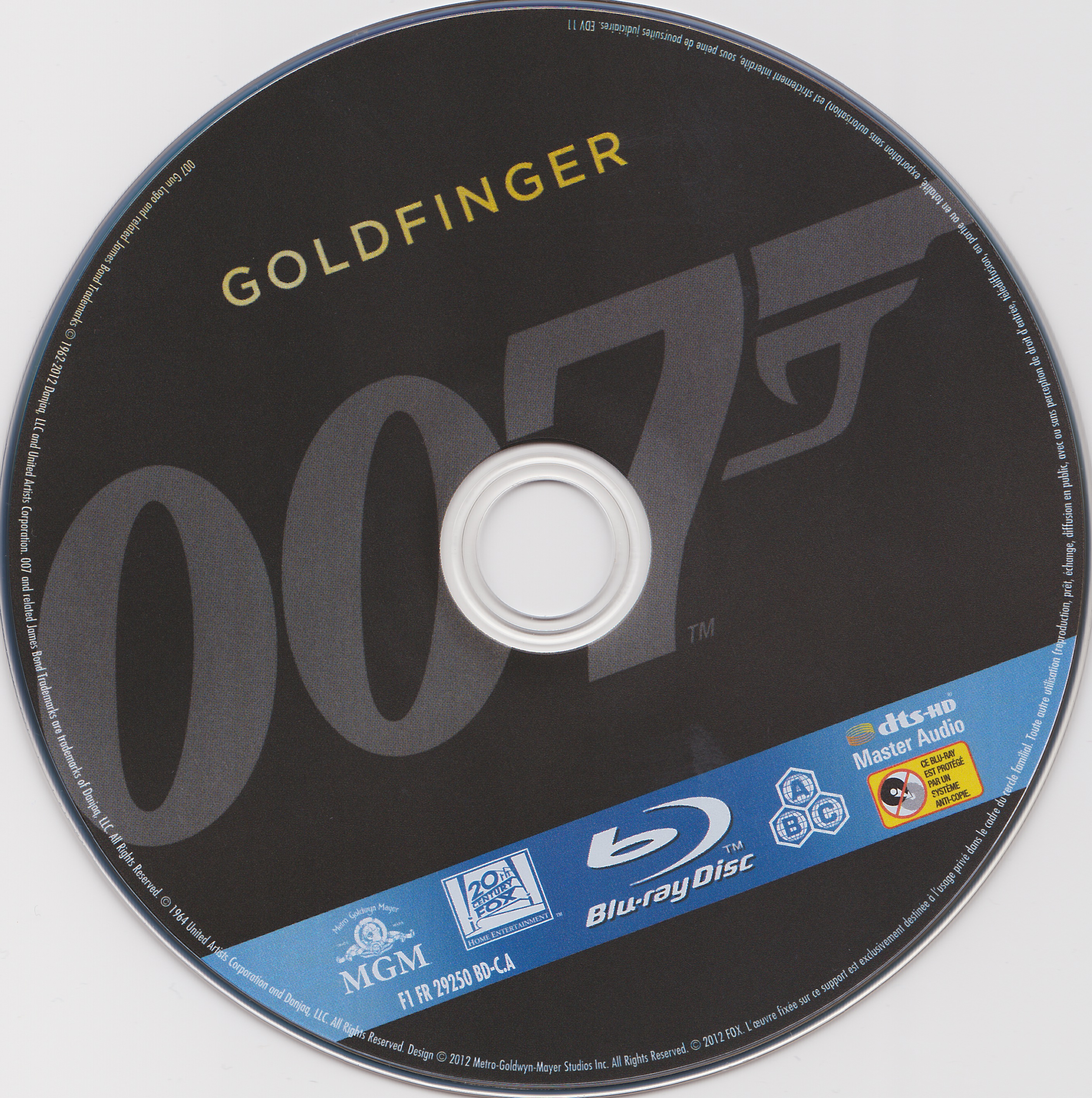 James Bond 007 Goldfinger (BLU-RAY)