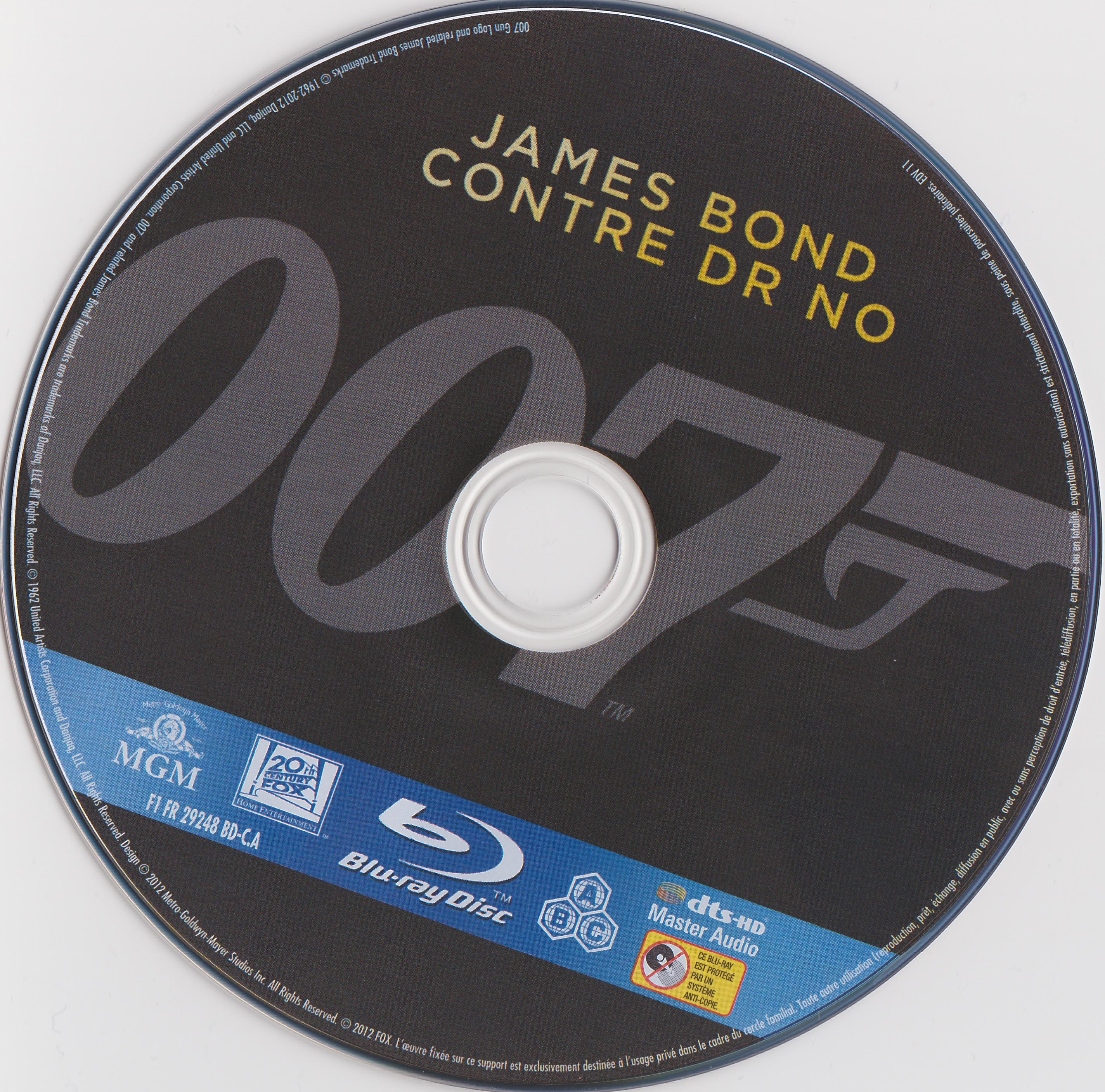 James Bond 007 James bond contre docteur No (BLU-RAY)