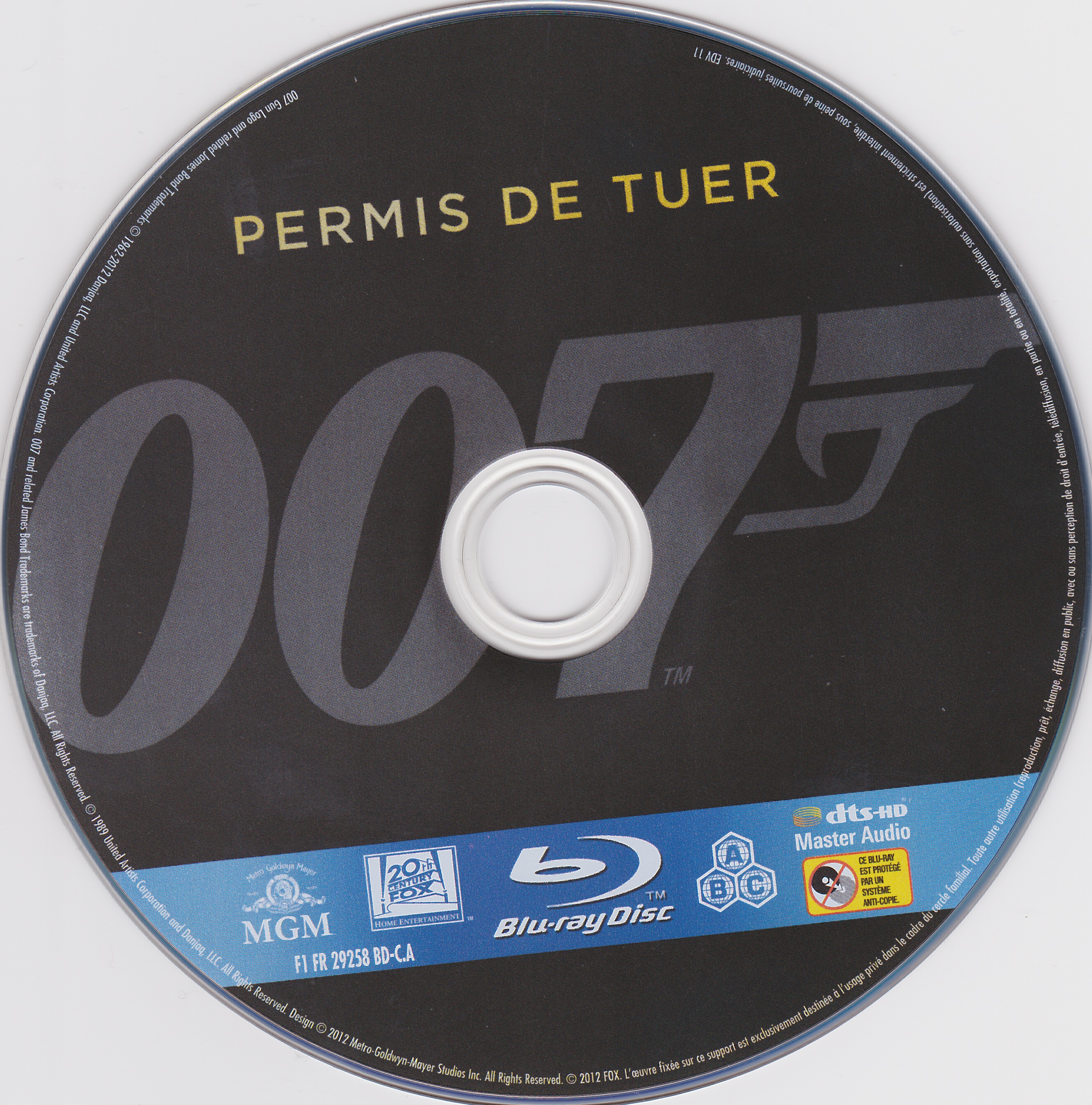 James Bond 007 Permis de tuer (BLU-RAY)