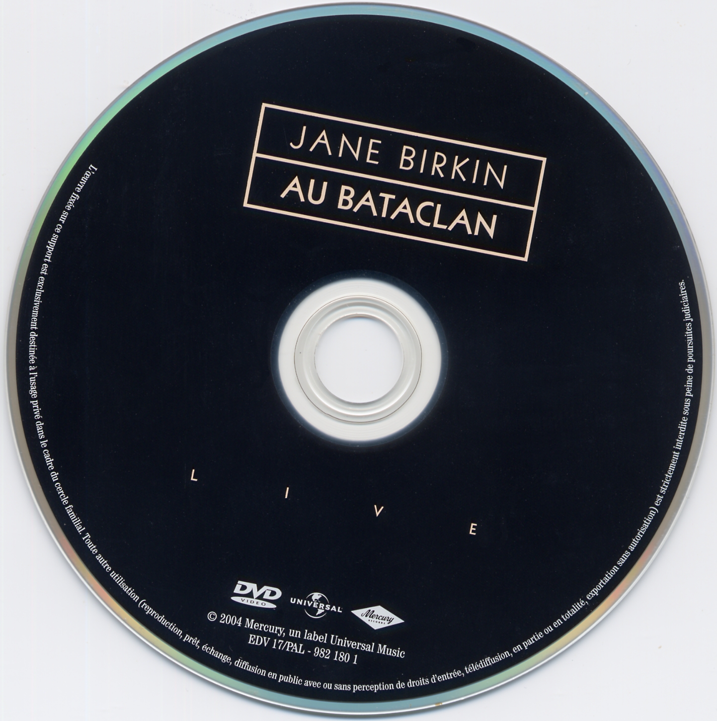 Jane Birkin au bataclan 1987
