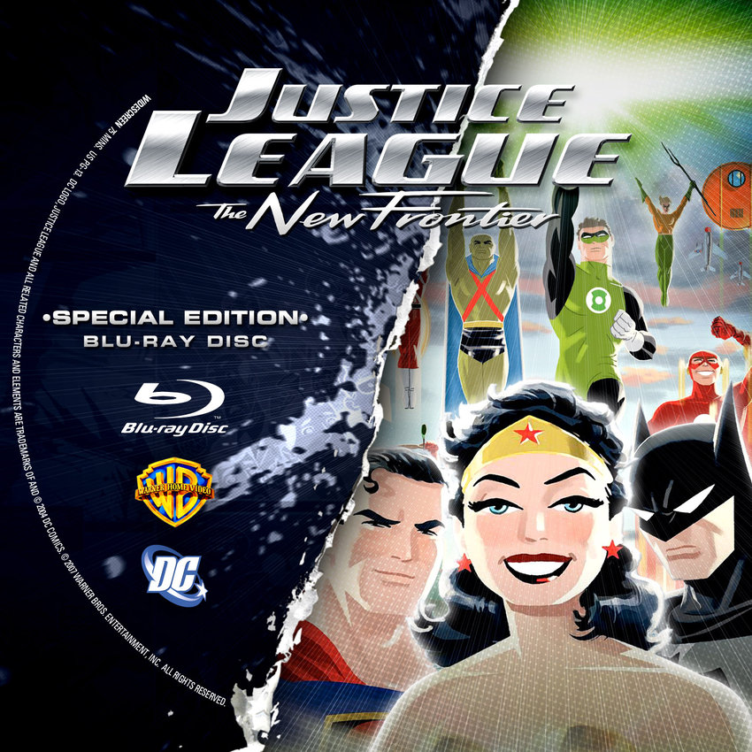 Justice League The New Frontier custom (BLU-RAY)