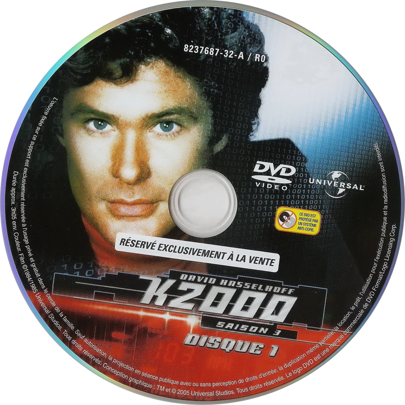 K2000 Saison 3 dvd 1
