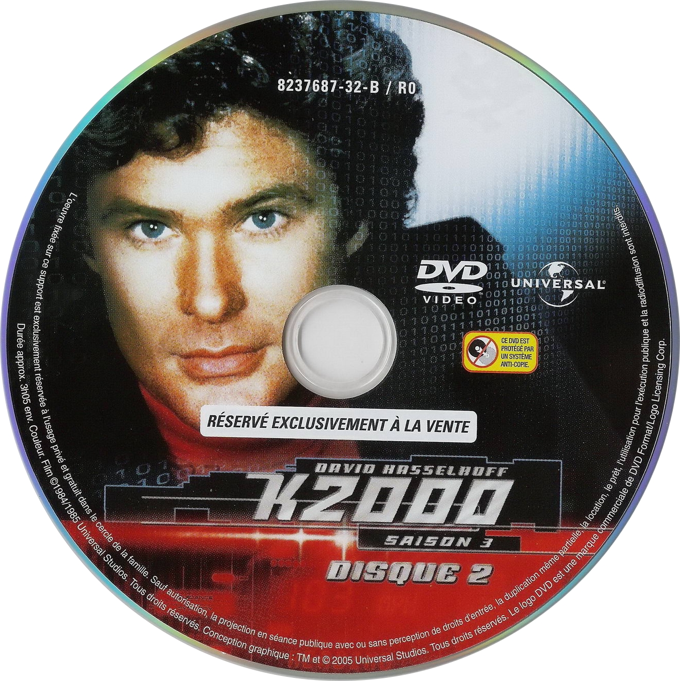 K2000 Saison 3 dvd 2