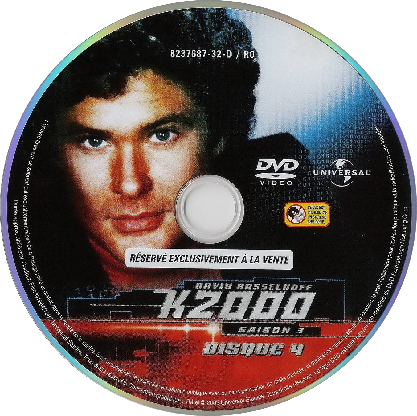 K2000 Saison 3 dvd 4