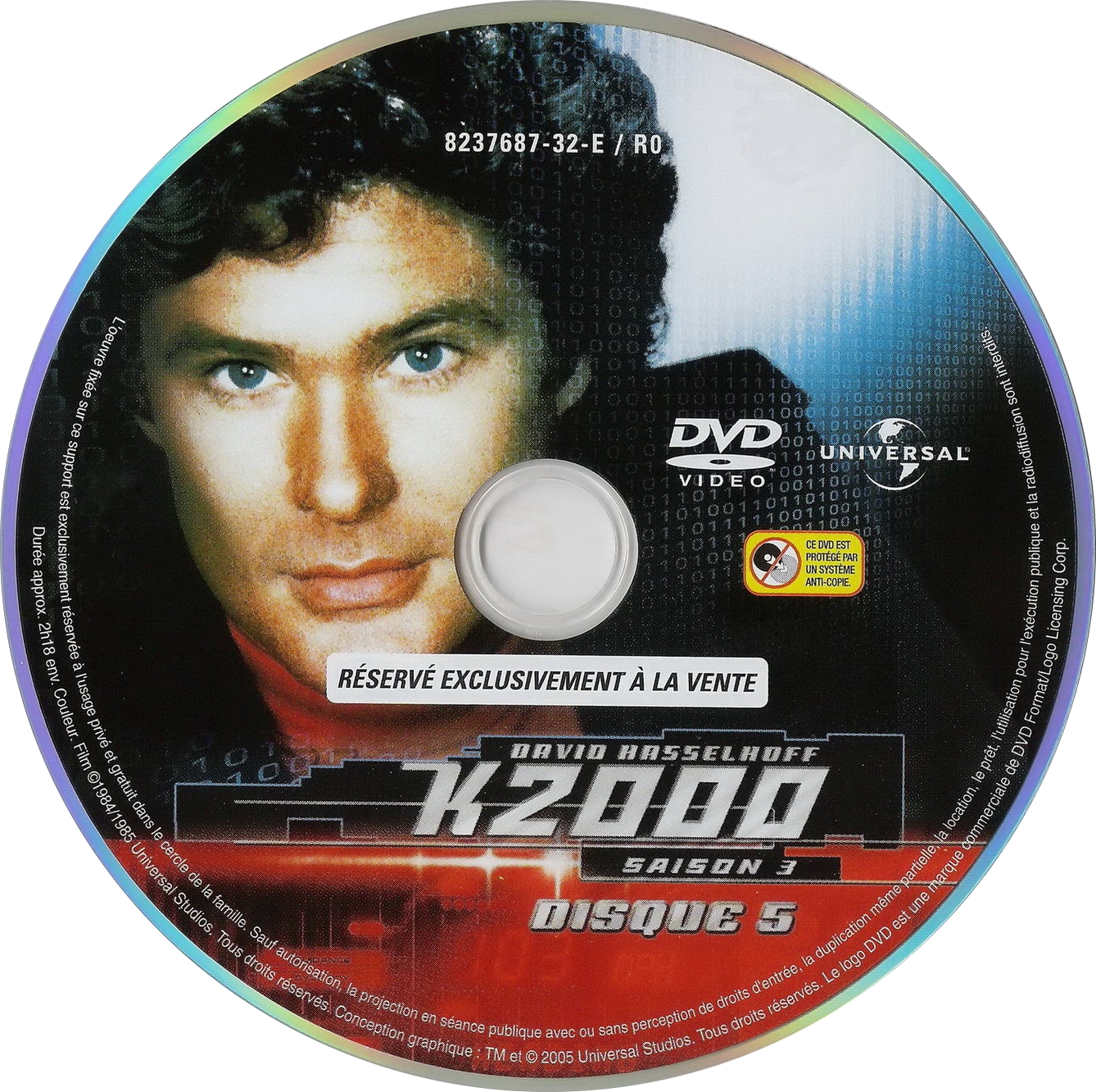 K2000 Saison 3 dvd 5
