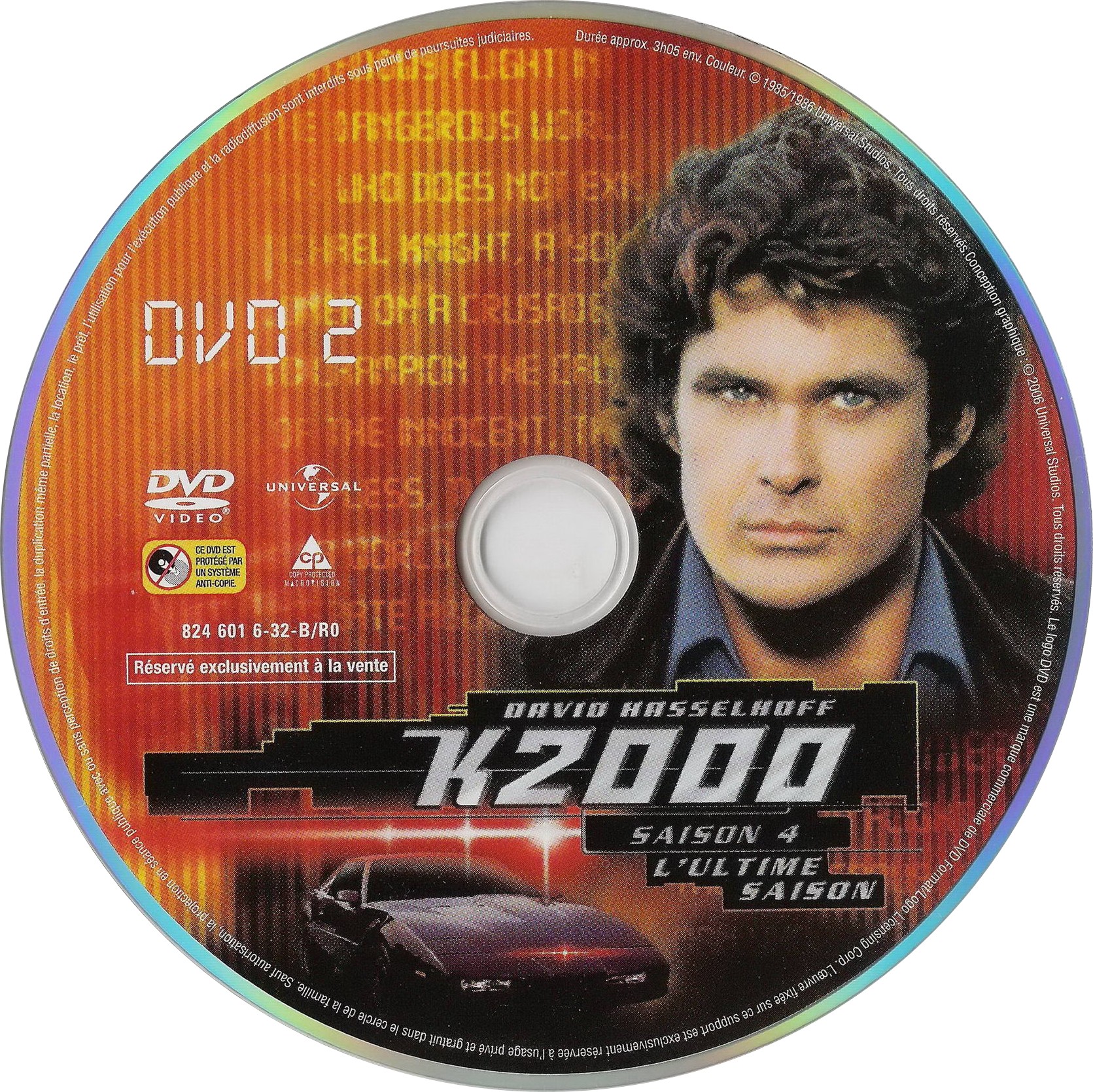 K2000 Saison 4 dvd 2