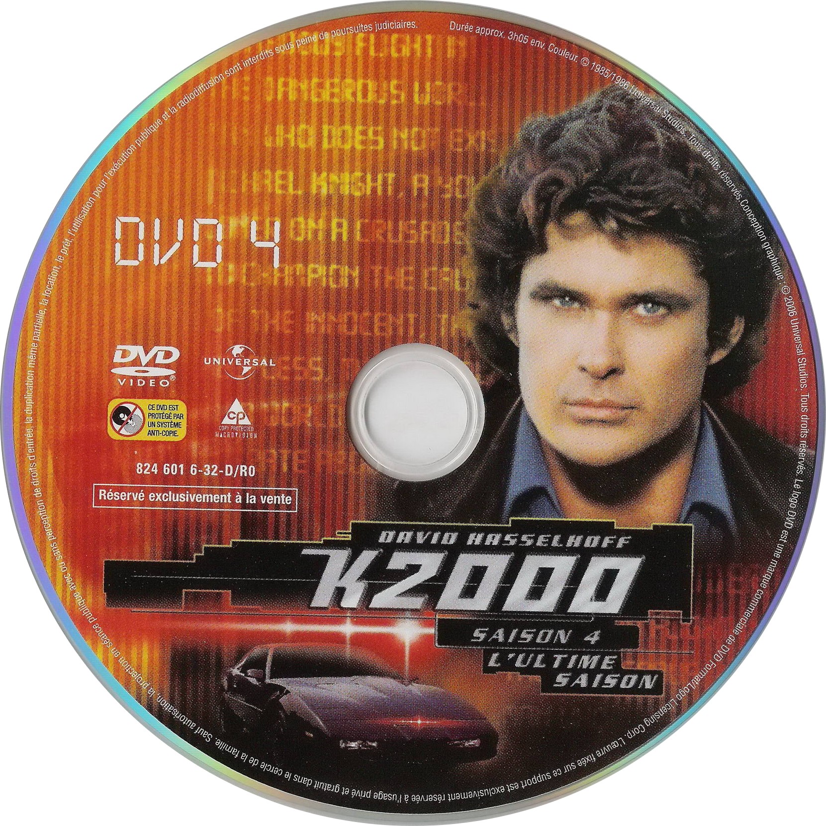K2000 Saison 4 dvd 4