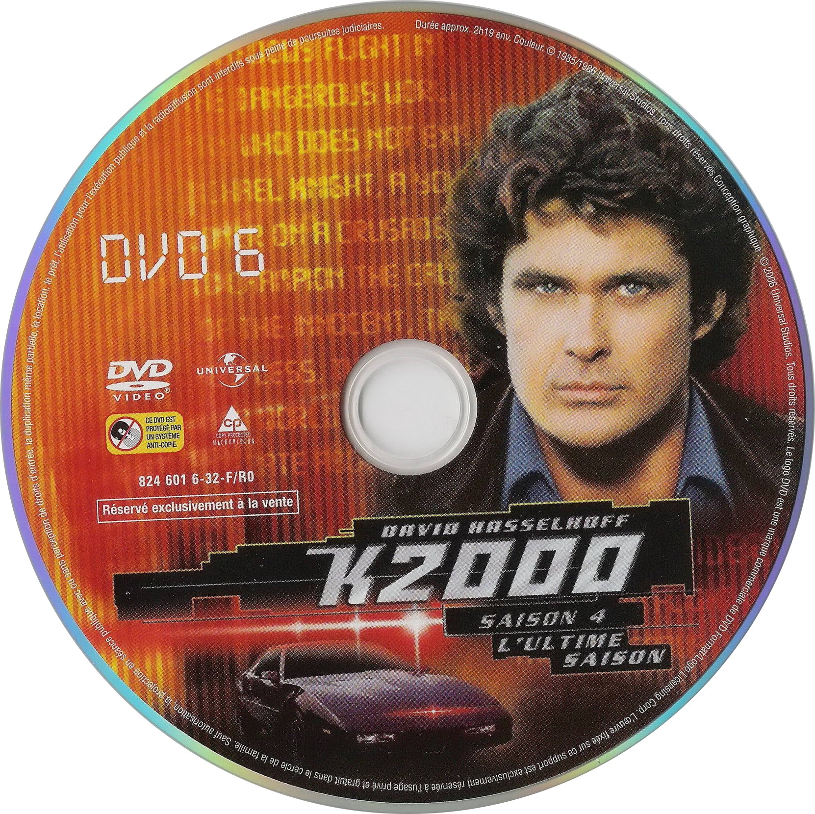 K2000 Saison 4 dvd 6