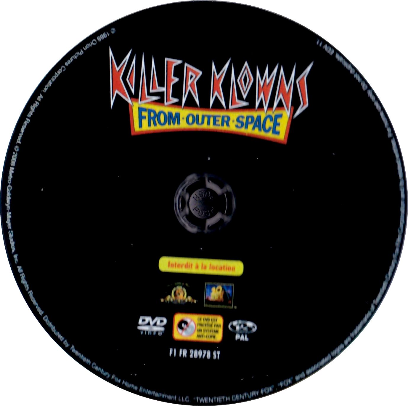 Killer klowns from outer space