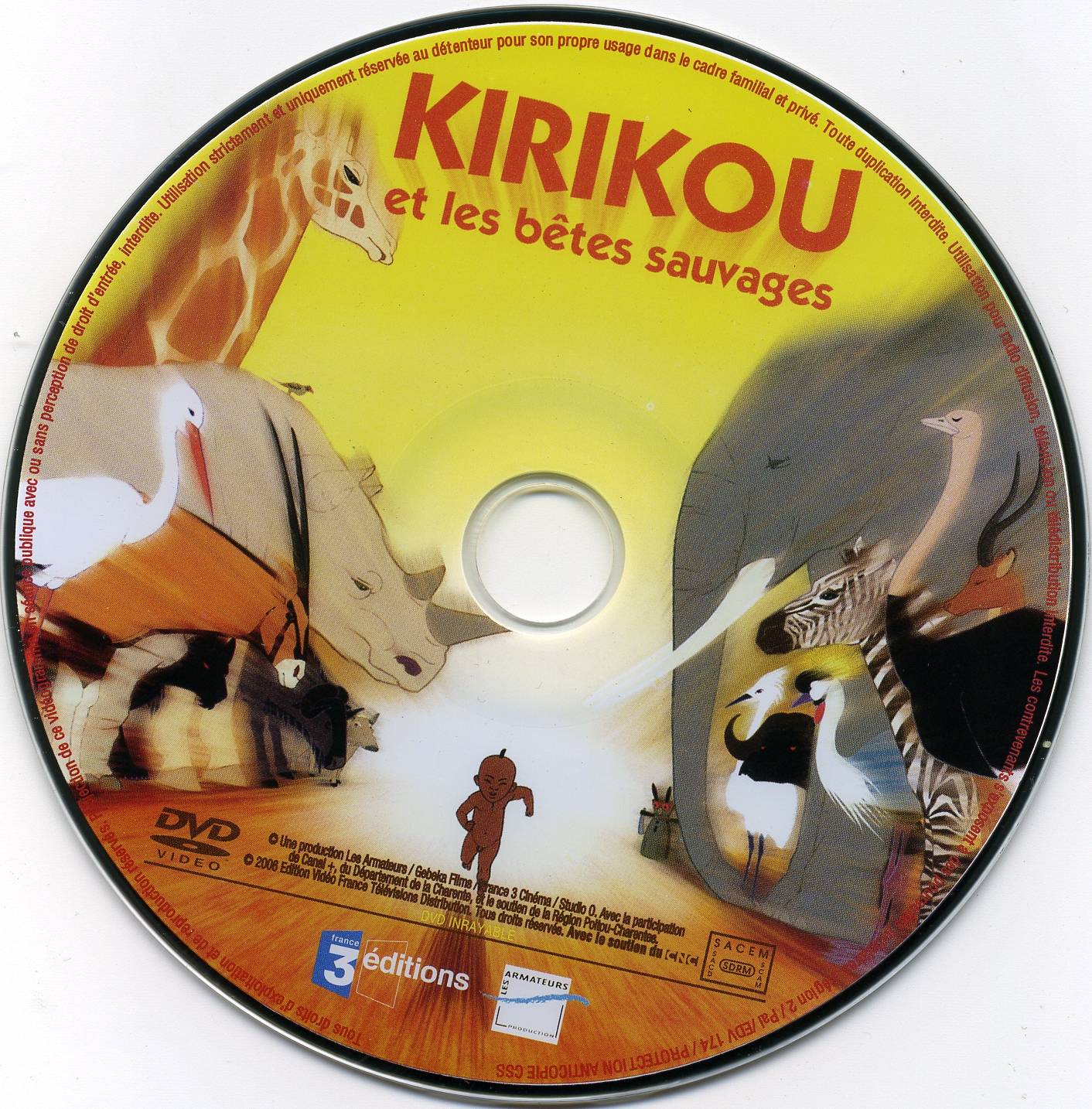 Kirikou et les betes sauvages