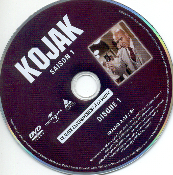 Kojak Saison 1 DISC 1