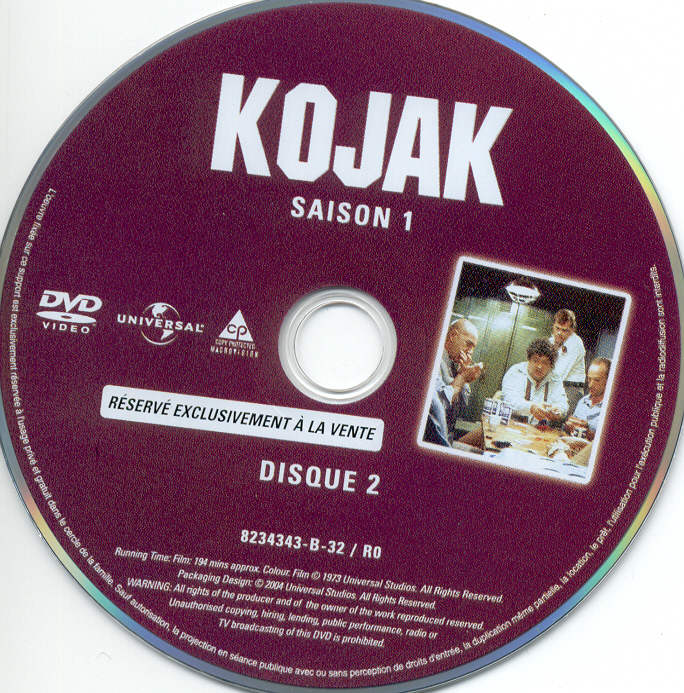 Kojak Saison 1 DISC 2