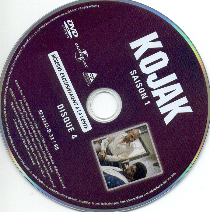 Kojak Saison 1 DISC 4