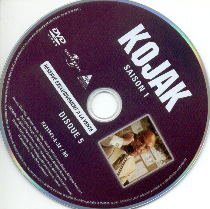 Kojak Saison 1 DISC 5